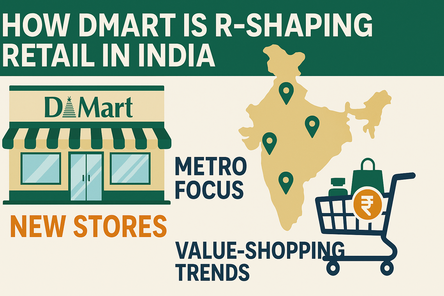 DMart metro expansion, value shopping, private label growth 2025