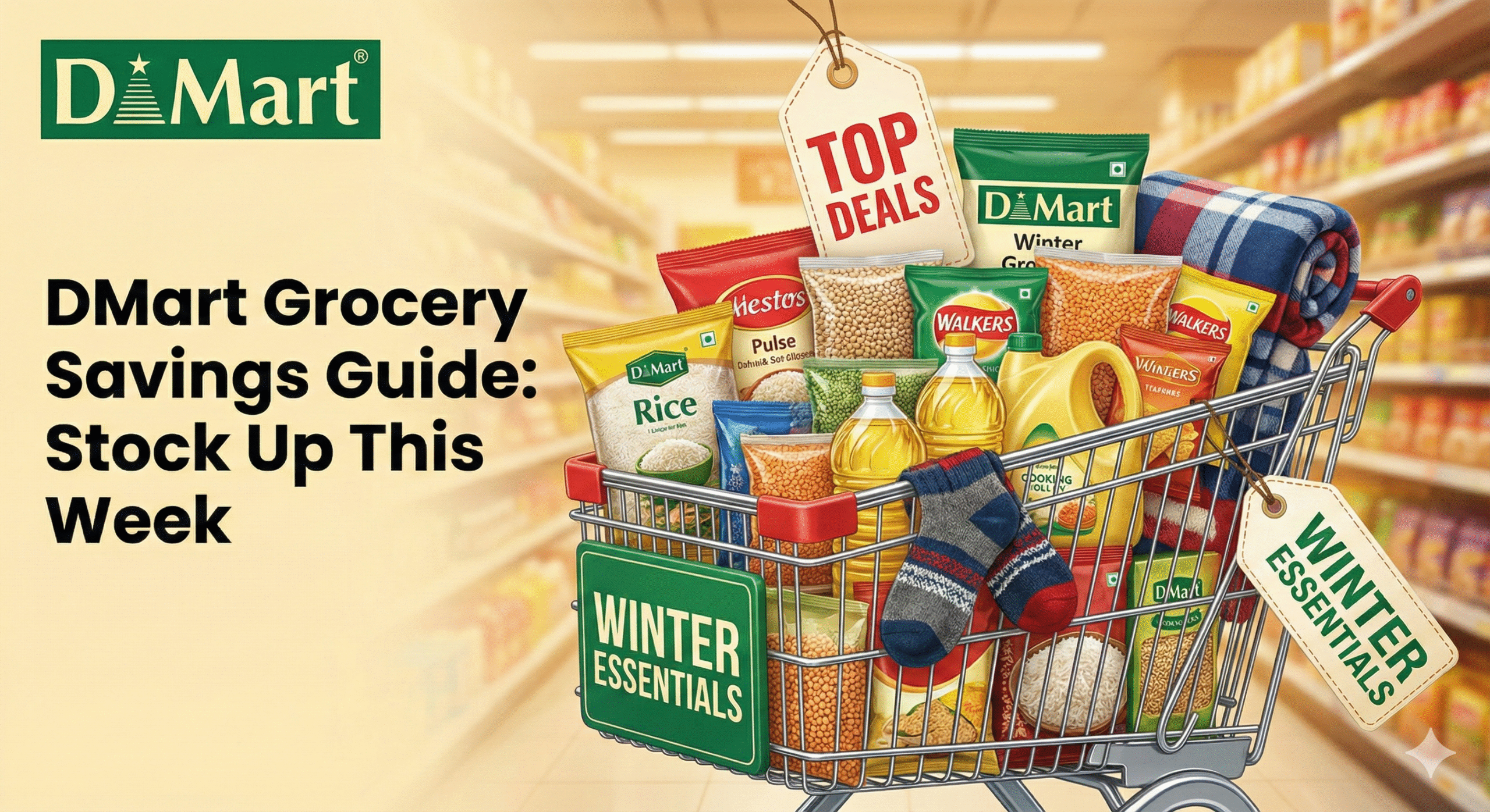 DMart Grocery Savings Guide: Top Deals & Winter Essentials to Stock Up On This Week
